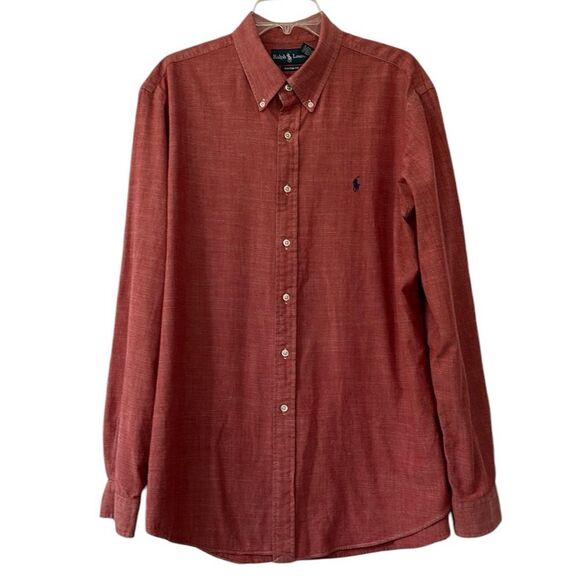 Polo by Ralph Lauren Other - Polo by Ralph Lauren Custom Fit Long Sleeve Button Down Shirt XL